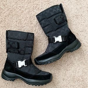 Coach Sharron Signature Winter Boots